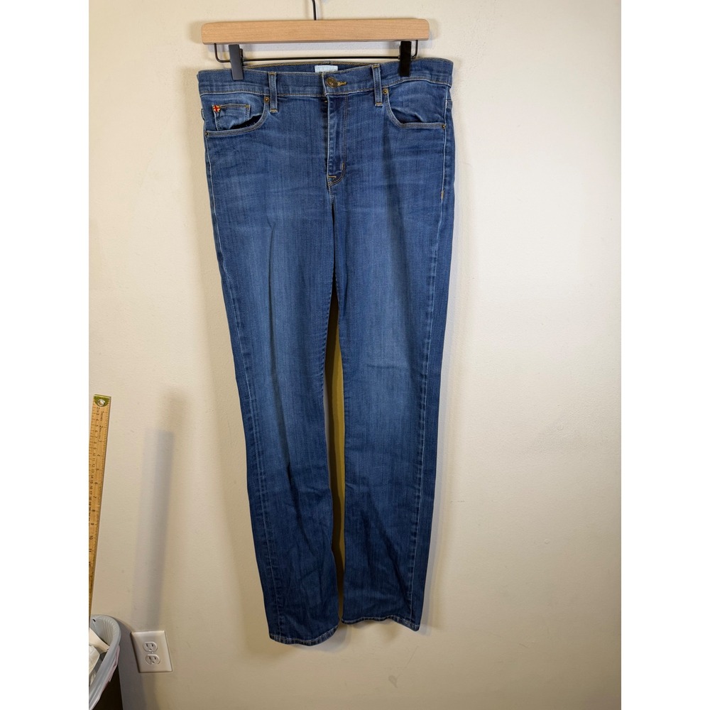 Hudson Womens Jeans Tilda Midrise Straight Blue 31